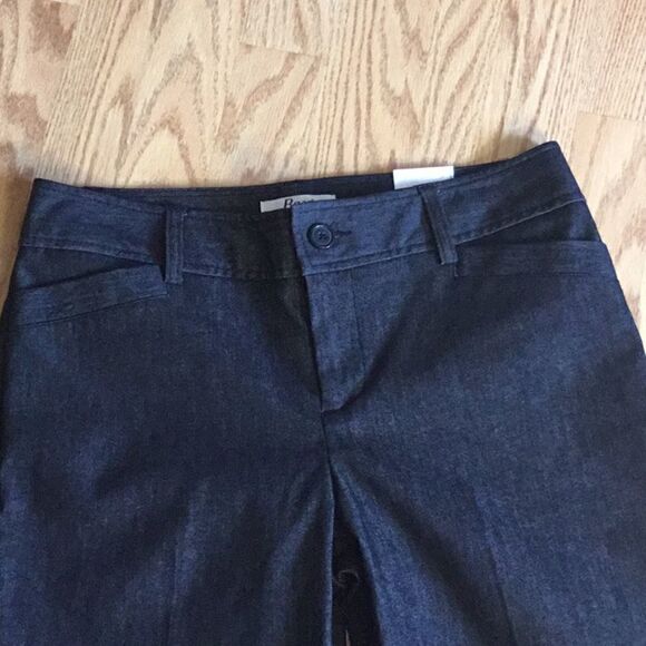 BASS NWT jeans w/ stretch in size 8 short dark clr - Picture 4 of 8